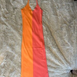 Zara color blocked dress